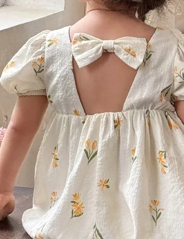 Rochie Shein Kids, ecru
