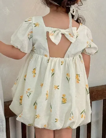 Rochie Shein Kids, ecru