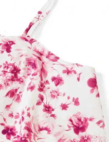 Rochie scurta SHEIN, floral print