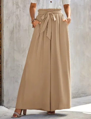 Pantaloni SHEIN, maro