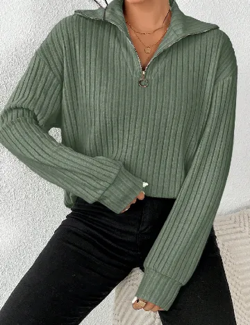 Bluza SHEIN, verde