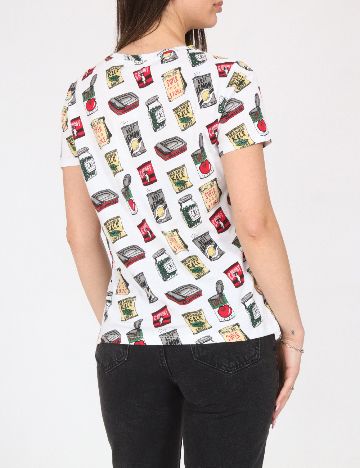 Tricou Pull&Bear, alb
