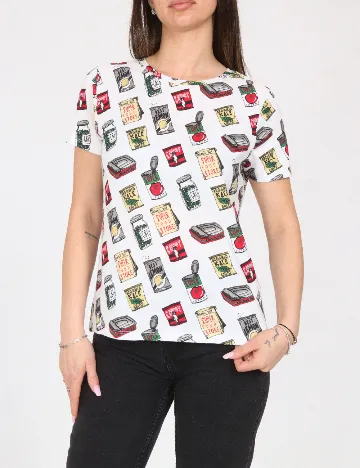 Tricou Pull&Bear, alb