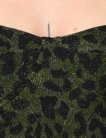 Top Bershka, verde