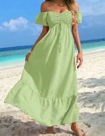 Rochie lunga SHEIN, verde
