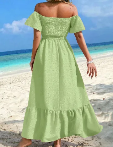 Rochie lunga SHEIN, verde