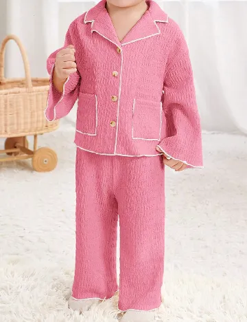 Pijama Shein Kids, roz