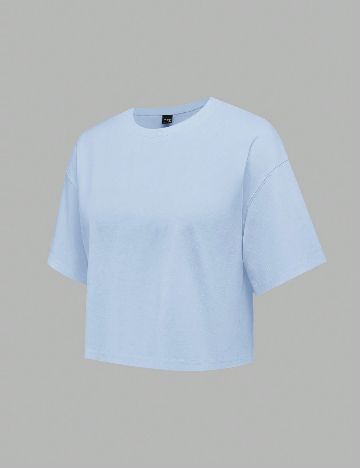 Tricou Oversize SHEIN, albastru
