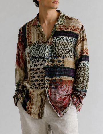 Camasa Zara, mix culori