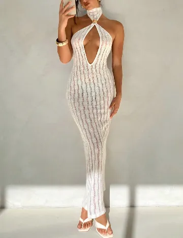 Rochie lunga SHEIN, alb