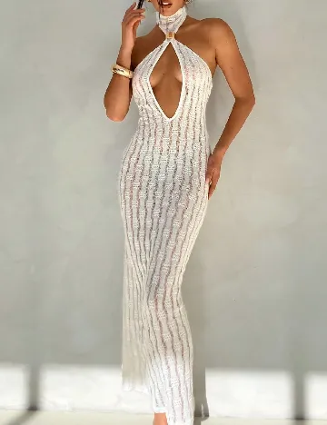 Rochie lunga SHEIN, alb