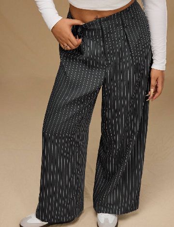 Pantaloni Forever 21 Curve, gri