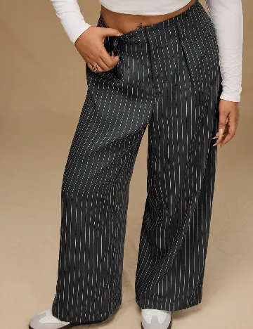 Pantaloni Forever 21 Curve, gri