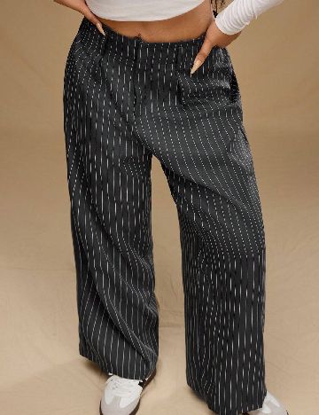 Pantaloni Forever 21 Curve, gri
