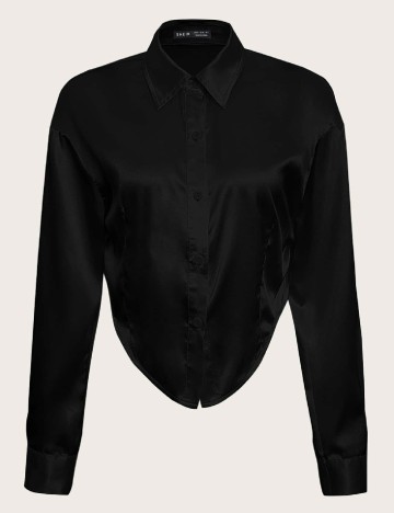 Camasa SHEIN CURVE, negru