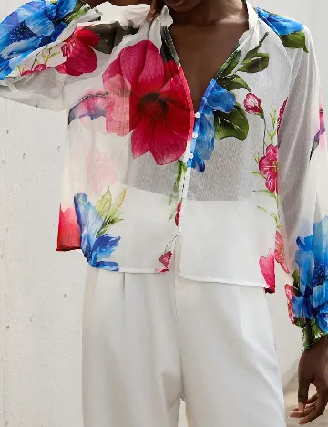 Camasa SHEIN, floral print