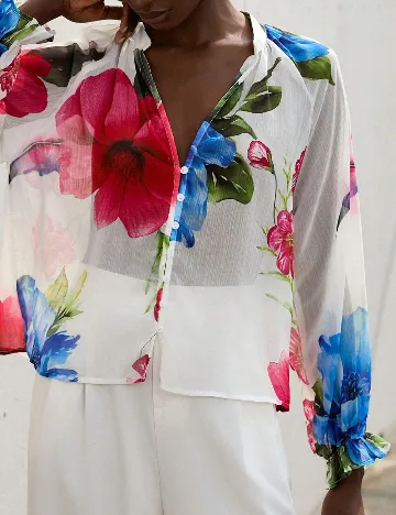 Camasa SHEIN, floral print