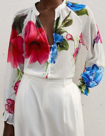 Camasa SHEIN, floral print