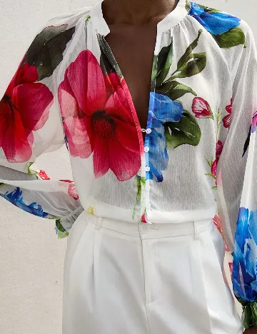Camasa SHEIN, floral print