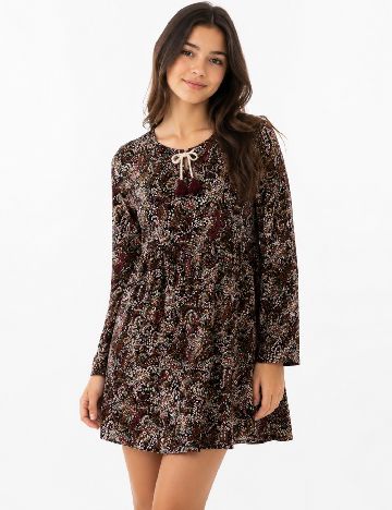 Rochie scurta Zara, grena