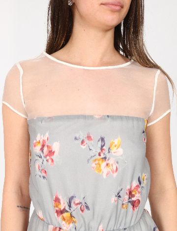 Rochie scurta Zara, gri