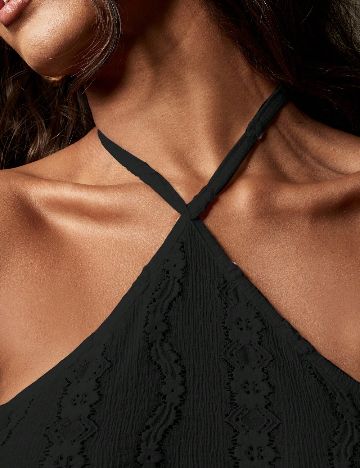 Top Missguided, negru