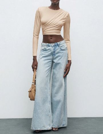 Top SHEIN, crem