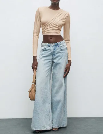 Top SHEIN, crem