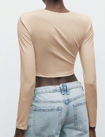Top SHEIN, crem