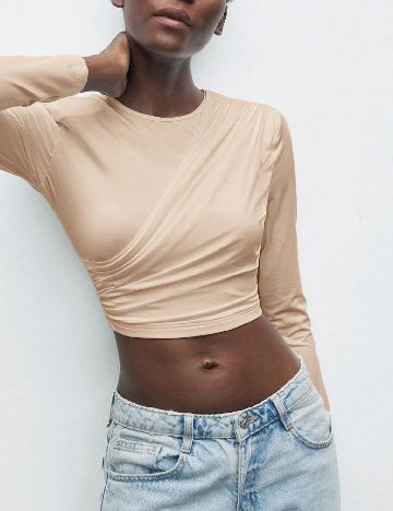 Top SHEIN, crem