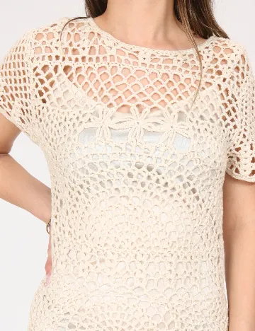 Rochie scurta Zara, crem