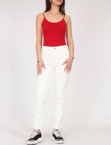 Blugi Massimo Dutti, alb