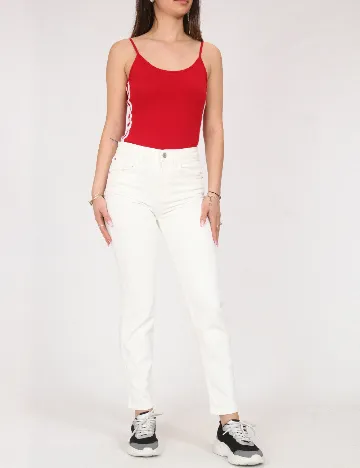 Blugi Massimo Dutti, alb