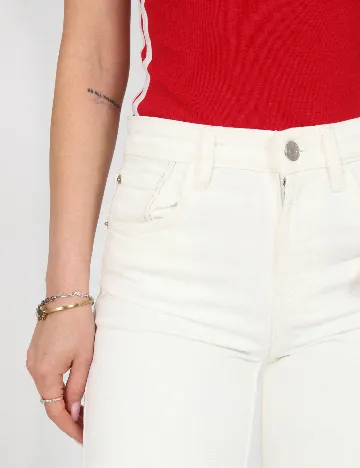 Blugi Massimo Dutti, alb