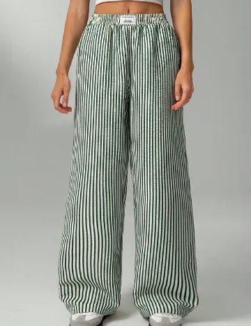 Pantaloni SHEIN, verde