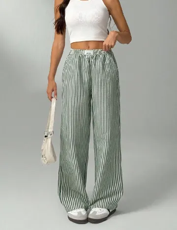 Pantaloni SHEIN, verde