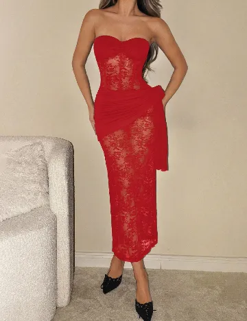 Rochie lunga SHEIN, rosu
