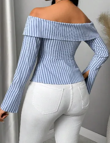 Bluza SHEIN, albastru