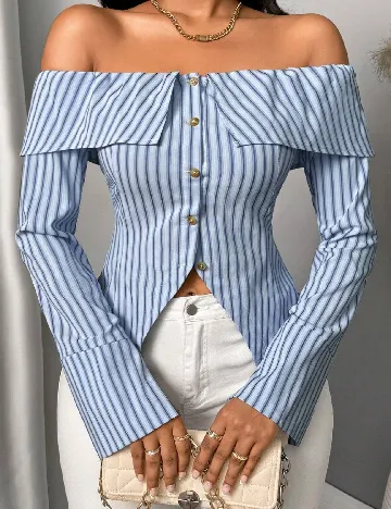 Bluza SHEIN, albastru