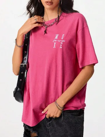 Tricou SHEIN, roz