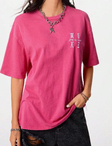 Tricou SHEIN, roz