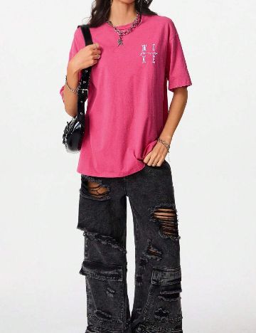 Tricou SHEIN, roz