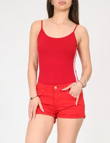 Pantaloni scurti Zara, rosu