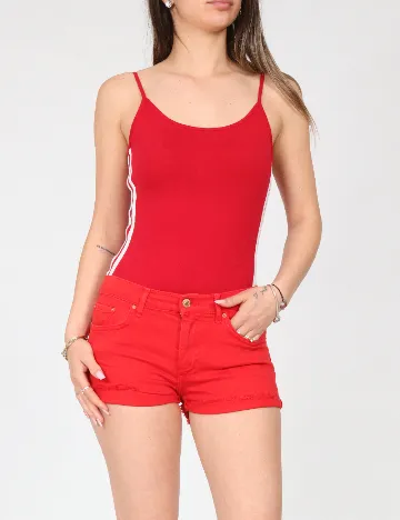 Pantaloni scurti Zara, rosu