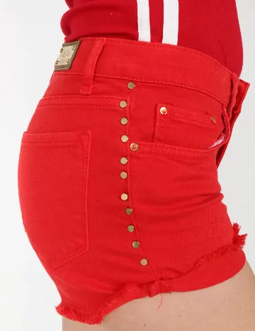 Pantaloni scurti Zara, rosu