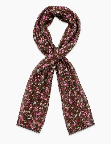Esarfa Zara, floral print
