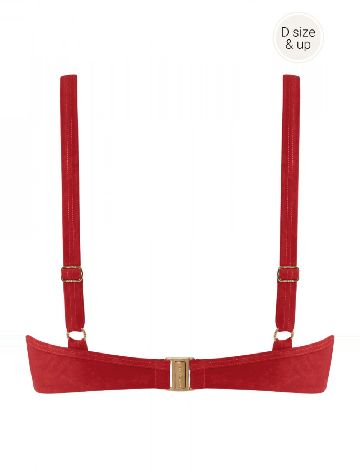 Sutien de baie Marlies Dekkers, rosu