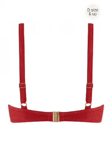 Sutien de baie Marlies Dekkers, rosu