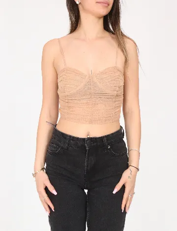Top Zara, crem
