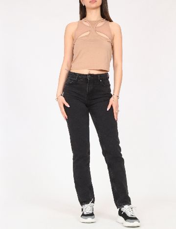 Top Bershka, crem